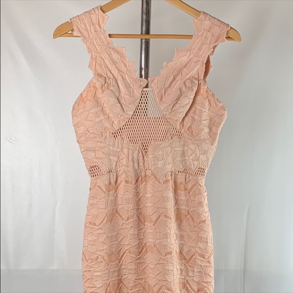 Jonathan Simkhai Brocade Midi Dres S/4 - Picture 5 of 7